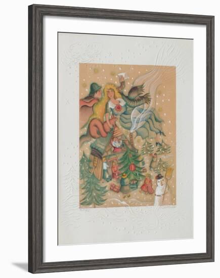 Suite Noel IV-Francoise Deberdt-Framed Limited Edition