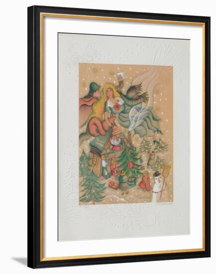 Suite Noel IV-Francoise Deberdt-Framed Limited Edition