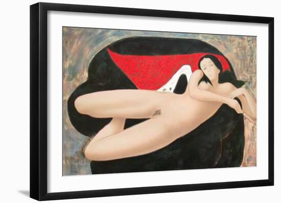 Suite Nus V-Alain Bonnefoit-Framed Collectable Print