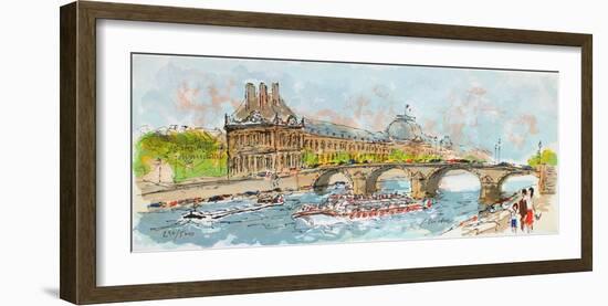 Suite Paris I-Urbain Huchet-Framed Limited Edition