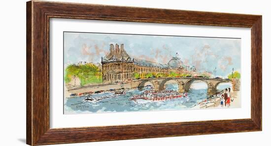 Suite Paris I-Urbain Huchet-Framed Limited Edition