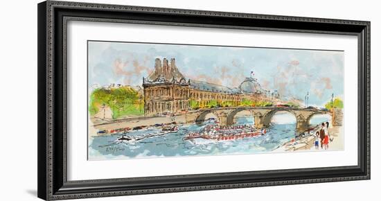 Suite Paris I-Urbain Huchet-Framed Limited Edition