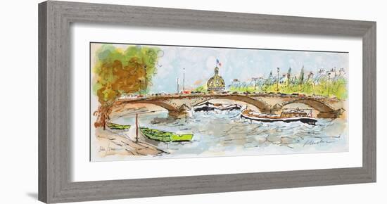 Suite Paris II-Urbain Huchet-Framed Limited Edition