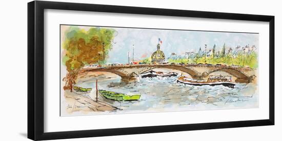 Suite Paris II-Urbain Huchet-Framed Limited Edition