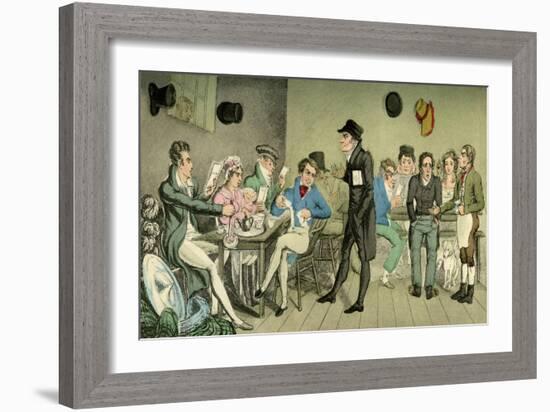 Suiting the Action to the Word-Theodore Lane-Framed Giclee Print