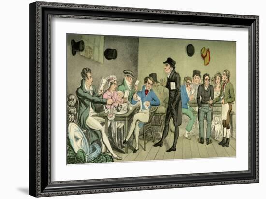 Suiting the Action to the Word-Theodore Lane-Framed Giclee Print