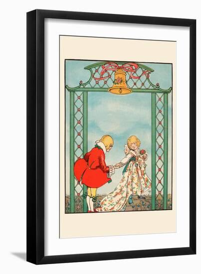 Suitor's Hand-Eugene Field-Framed Art Print