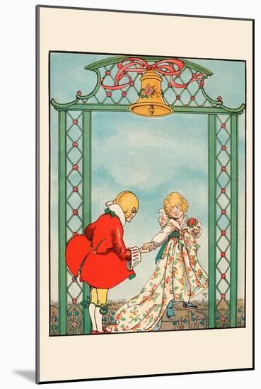 Suitor's Hand-Eugene Field-Mounted Art Print