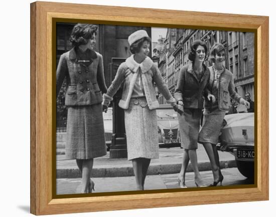 Suits Designed by Chanel-Paul Schutzer-Framed Premier Image Canvas