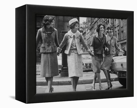 Suits Designed by Chanel-Paul Schutzer-Framed Premier Image Canvas