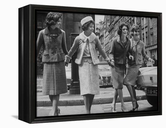 Suits Designed by Chanel-Paul Schutzer-Framed Premier Image Canvas