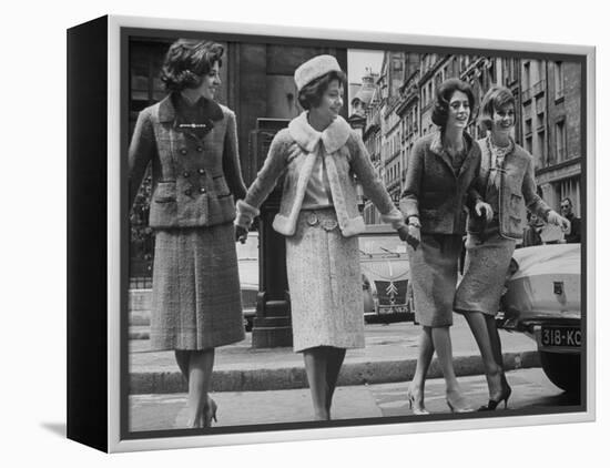 Suits Designed by Chanel-Paul Schutzer-Framed Premier Image Canvas