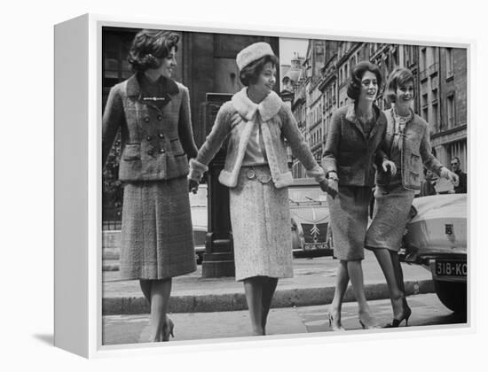 Suits Designed by Chanel-Paul Schutzer-Framed Premier Image Canvas