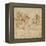 Sujet all?rique-Leonardo da Vinci-Framed Premier Image Canvas