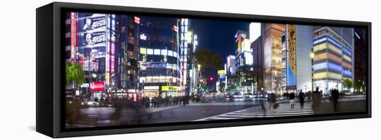 Sukiyabashi Crossing, Ginza, Tokyo, Japan-Jon Arnold-Framed Premier Image Canvas