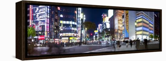 Sukiyabashi Crossing, Ginza, Tokyo, Japan-Jon Arnold-Framed Premier Image Canvas