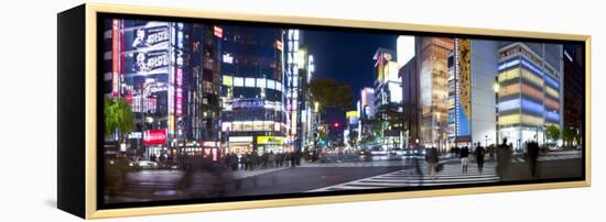 Sukiyabashi Crossing, Ginza, Tokyo, Japan-Jon Arnold-Framed Premier Image Canvas