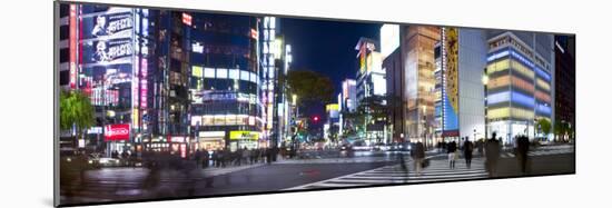 Sukiyabashi Crossing, Ginza, Tokyo, Japan-Jon Arnold-Mounted Photographic Print