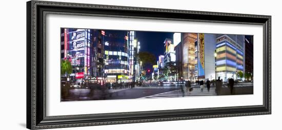 Sukiyabashi Crossing, Ginza, Tokyo, Japan-Jon Arnold-Framed Photographic Print