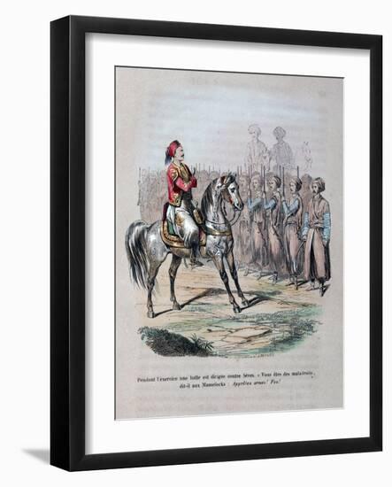 Suleiman Pasha, 1847-Jean Adolphe Beauce-Framed Giclee Print