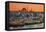 Suleymaniye Mosque and City Skyline at Sunset, Istanbul, Turkey-Stefano Politi Markovina-Framed Premier Image Canvas