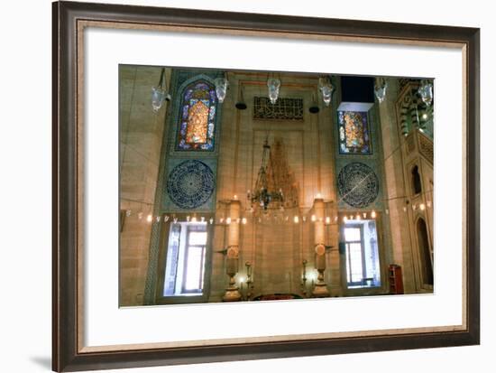 Suleymaniye Mosque, Interior, 1557-null-Framed Photographic Print