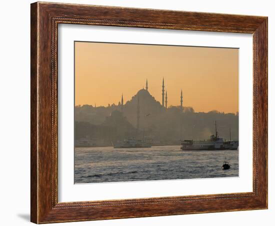 Suleymaniye Mosque, Istanbul, Turkey, Istanbul, Turkey-Jon Arnold-Framed Photographic Print