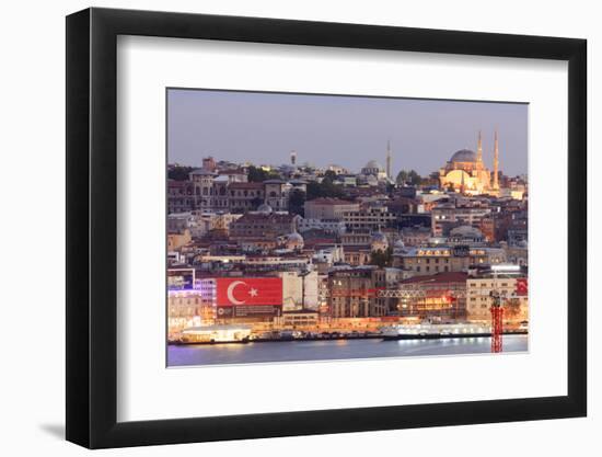 Suleymaniye Mosque. Istanbul. Turkey-Tom Norring-Framed Photographic Print