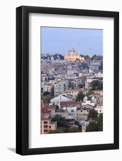 Suleymaniye Mosque. Istanbul. Turkey-Tom Norring-Framed Photographic Print