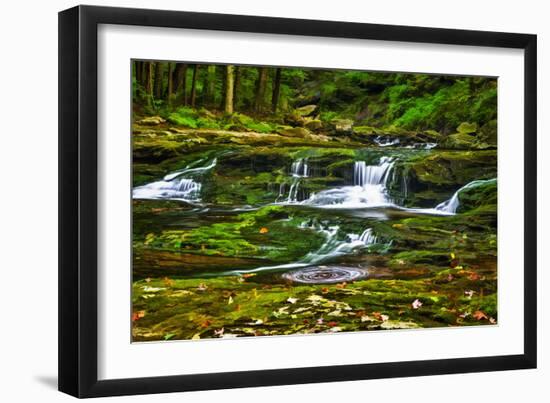 Sullivan’s Run #1-Robert Lott-Framed Art Print