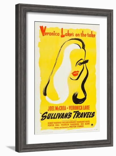 Sullivan's Travels, 1941--Framed Giclee Print
