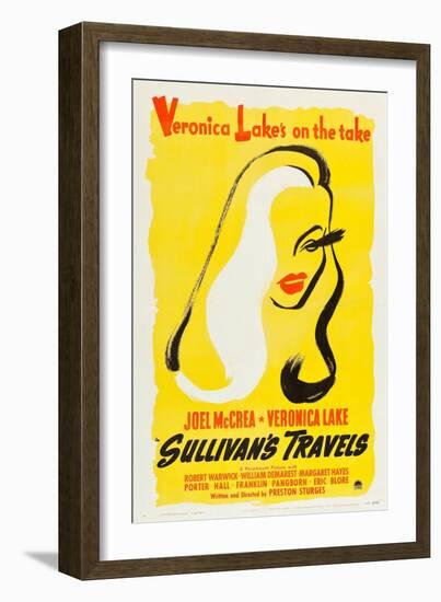 Sullivan's Travels, 1941-null-Framed Giclee Print