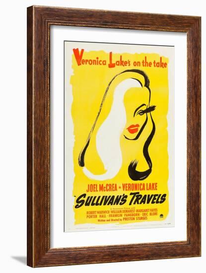 Sullivan's Travels, 1941-null-Framed Giclee Print