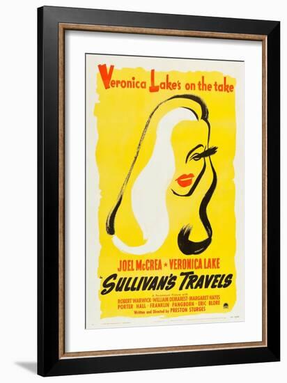 Sullivan's Travels, 1941-null-Framed Giclee Print