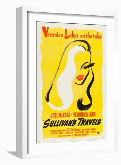 Sullivan's Travels, 1941-null-Framed Giclee Print
