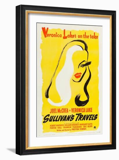 Sullivan's Travels, 1941-null-Framed Giclee Print