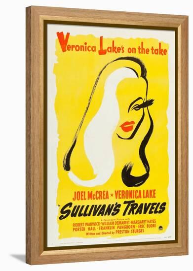 Sullivan's Travels, 1941-null-Framed Premier Image Canvas