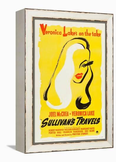 Sullivan's Travels, 1941-null-Framed Premier Image Canvas
