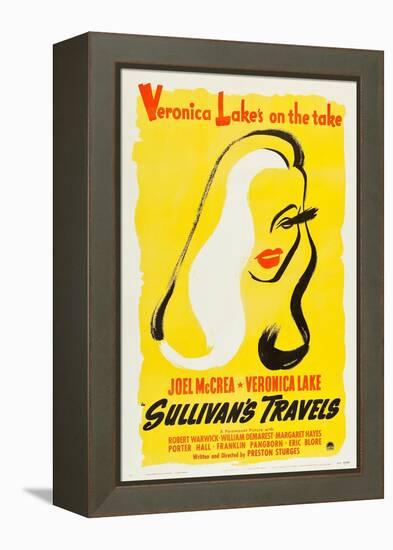 Sullivan's Travels, 1941-null-Framed Premier Image Canvas