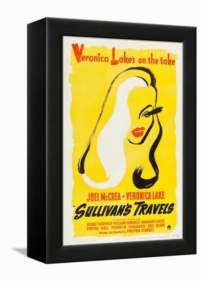 Sullivan's Travels, 1941-null-Framed Premier Image Canvas