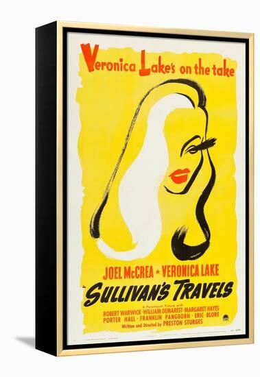 Sullivan's Travels, 1941-null-Framed Premier Image Canvas