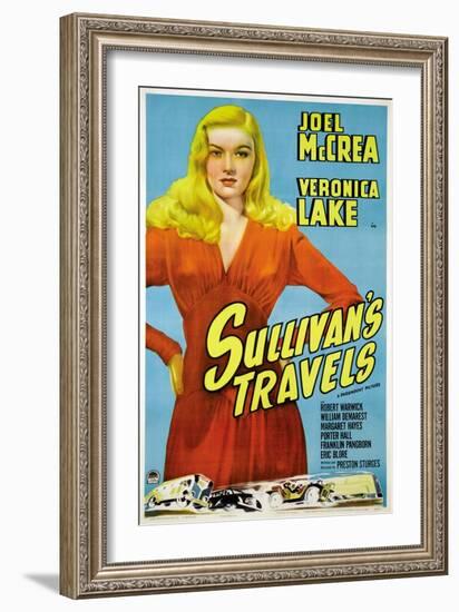 Sullivan's Travels, 1941-null-Framed Giclee Print