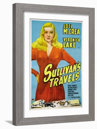 Sullivan's Travels, 1941-null-Framed Giclee Print