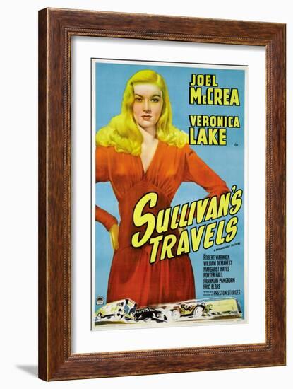 Sullivan's Travels, 1941-null-Framed Giclee Print