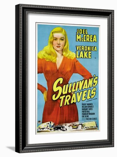 Sullivan's Travels, 1941-null-Framed Giclee Print