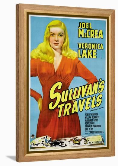 Sullivan's Travels, 1941-null-Framed Premier Image Canvas