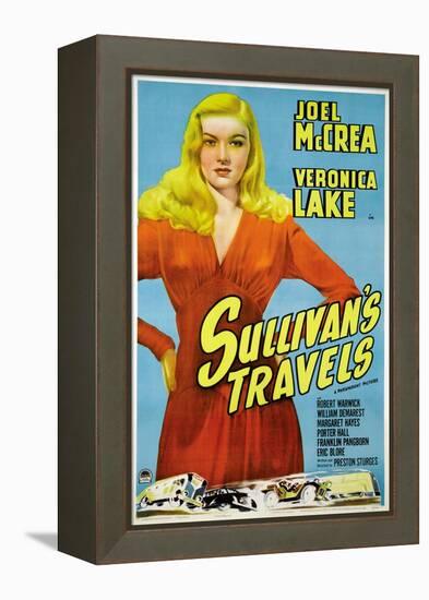 Sullivan's Travels, 1941-null-Framed Premier Image Canvas