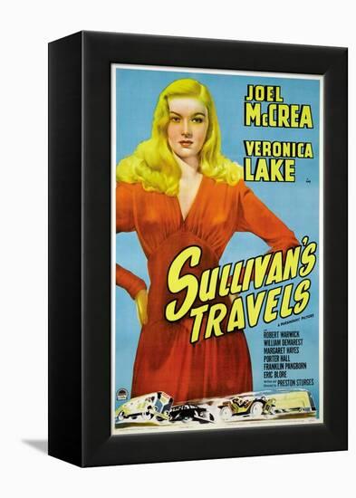 Sullivan's Travels, 1941-null-Framed Premier Image Canvas