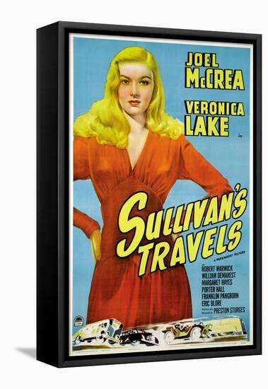 Sullivan's Travels, 1941-null-Framed Premier Image Canvas