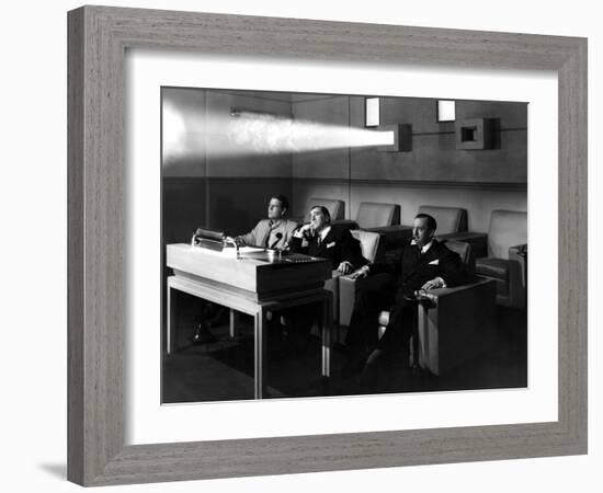 Sullivan's Travels, Joel McCrea, Robert Warwick, Porter Hall, 1941-null-Framed Photo